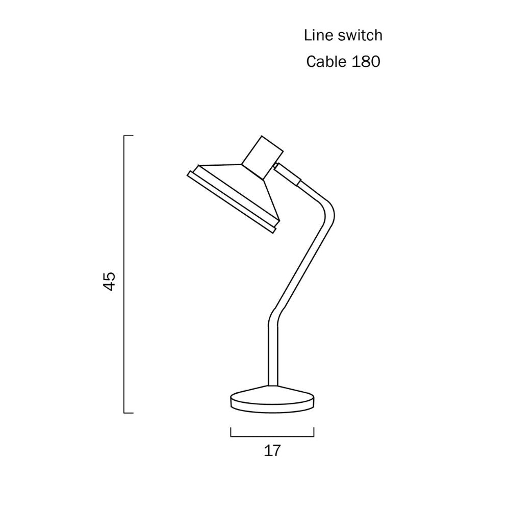 Telbix TREVI - 25W Table Lamp Telbix, TABLE LAMPS, telbix-trevi-25w-table-lamp